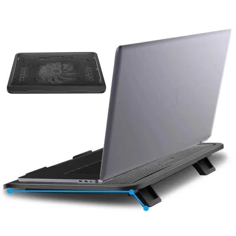 Laptop Universal Strong Winds Mute Cooling Base Tablets Laptop Cooling Pad 14 Inch Large Fan Radiator Laptop Stand Notebook