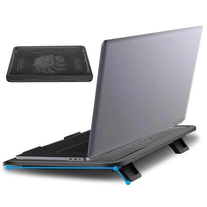 Laptop Universal Strong Winds Mute Cooling Base Tablets Laptop Cooling Pad 14 Inch Large Fan Radiator Laptop Stand Notebook