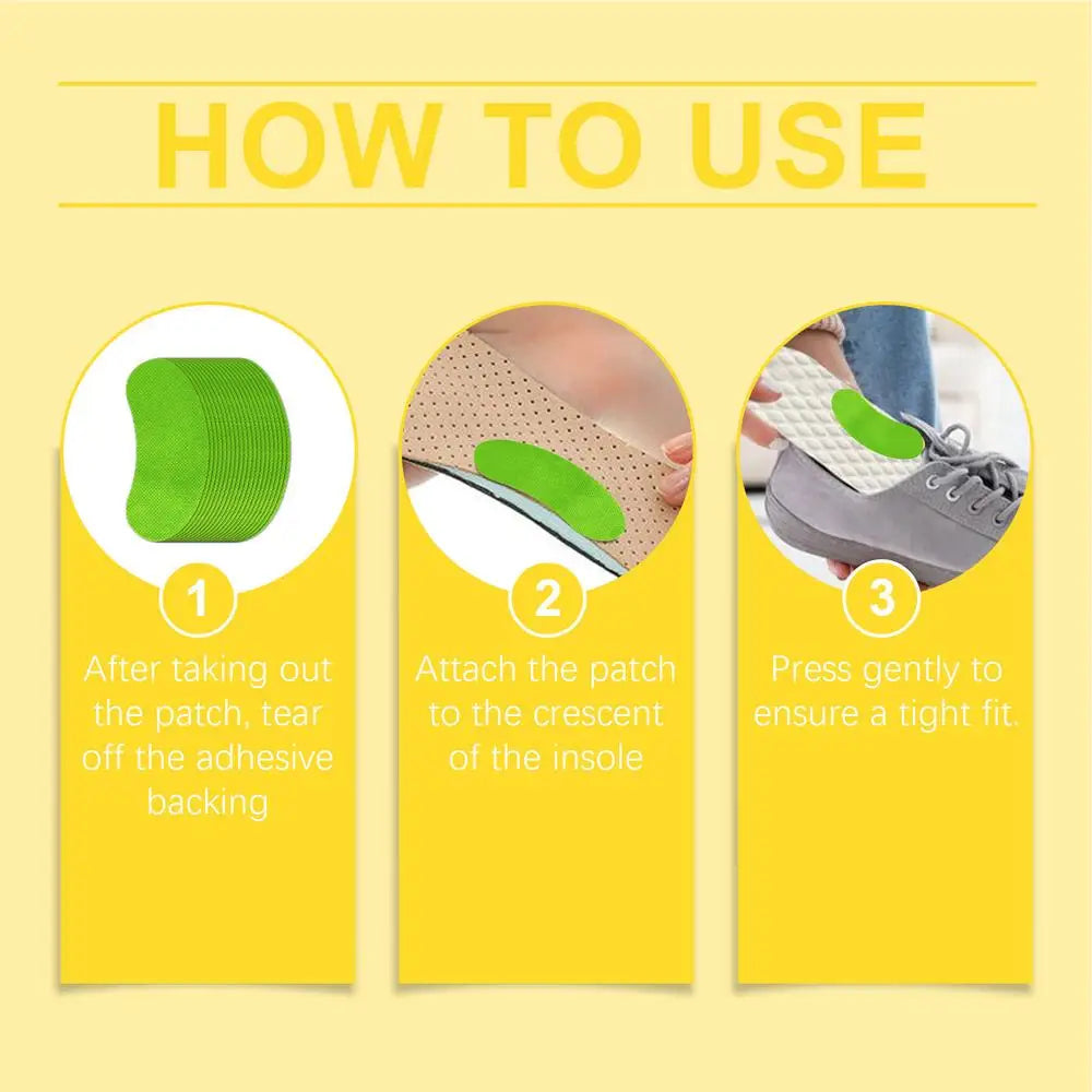 Shoes Smell Remover Patch Insole Patches Odor Removal Patch 20 Pcs Shoes Odor Eliminator Long-Lasting Sneaker Deodorizer Smell