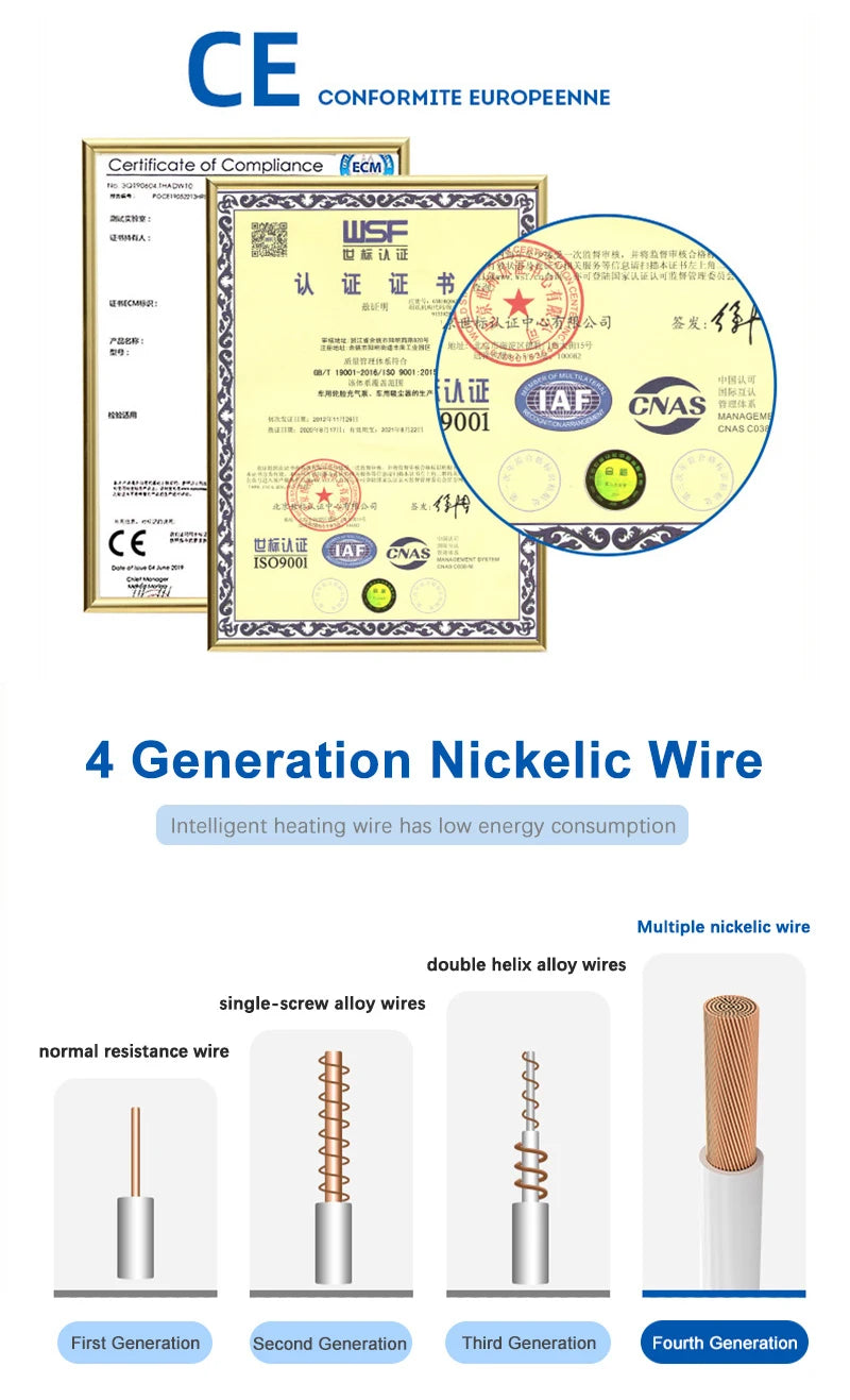 Car Heated Seat Cover 12/24V 30‘ Fast Heating Seat Cushion Universal Car Seat Heater Durable Cloth Thicken Car Heating Pad Seat