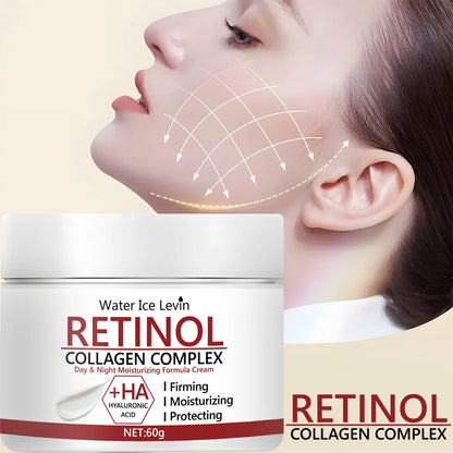 Retinol Cream, Retinol Collagen Cream, Vitamin C Moisturizer, Retinol Moisturizer, Suitable for Sensitive Facial Skin