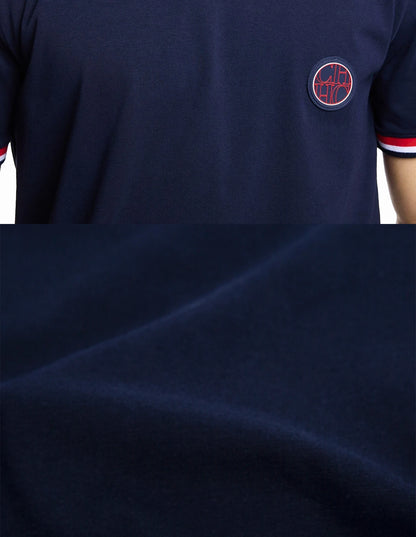 Mens T Shirts Cotton Mens Casual Short Sleeve Solid Stripe O Neck Soft T-Shirts Basic 2025 Men's Loose Fit Tee Shirt Tops