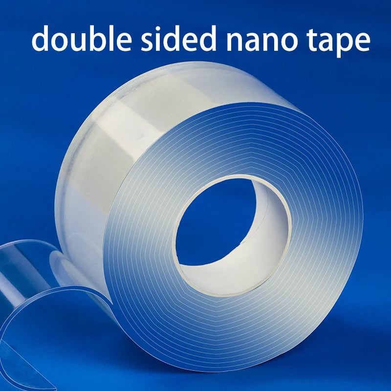 nano tape double sided  NanoTape Double-Sided Adhesive Tape  High Viscosity and Is Fixed On The Wall Without Leaving Traces