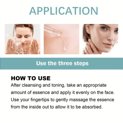 Hyaluronic Acid Essence Prevents Aging Reduces Collagen Fine Lines Tightens Moisturizes Smoothes and Brightens Face Essence