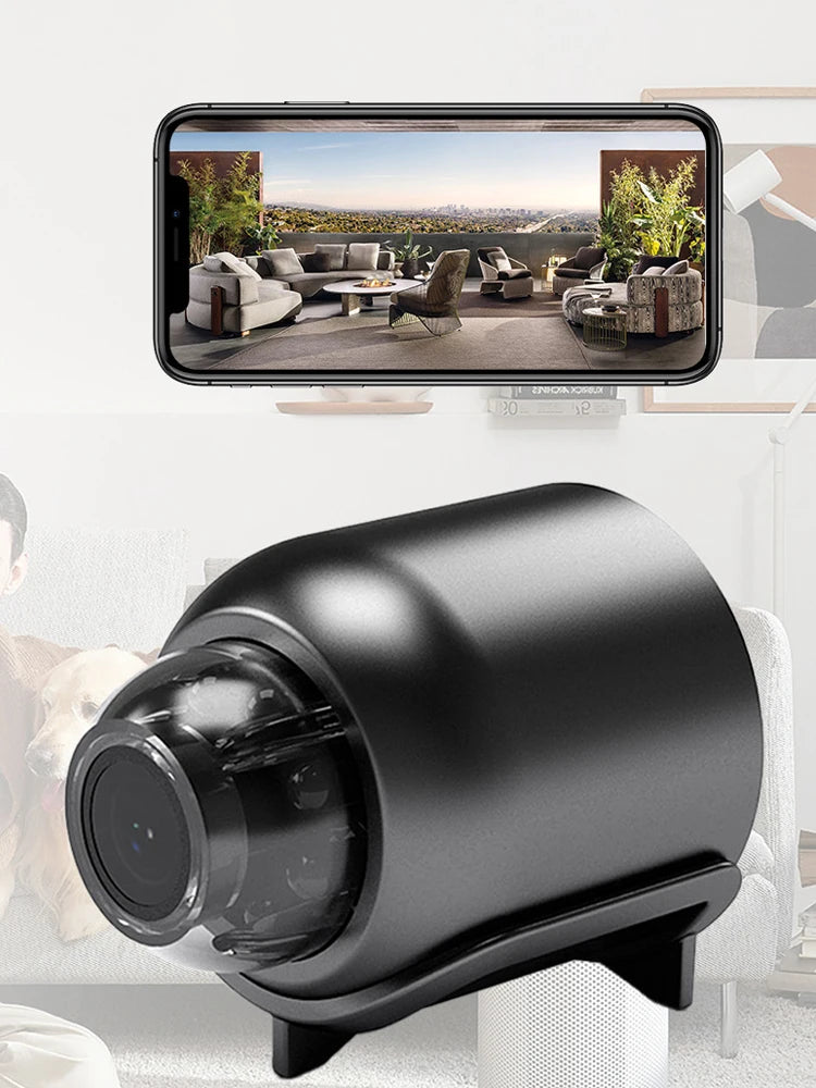 1080P HD Mini Camera WiFi Wireless HD Night Vision Camera Home X5 Remote Camera Kids Pet Safety Monitoring