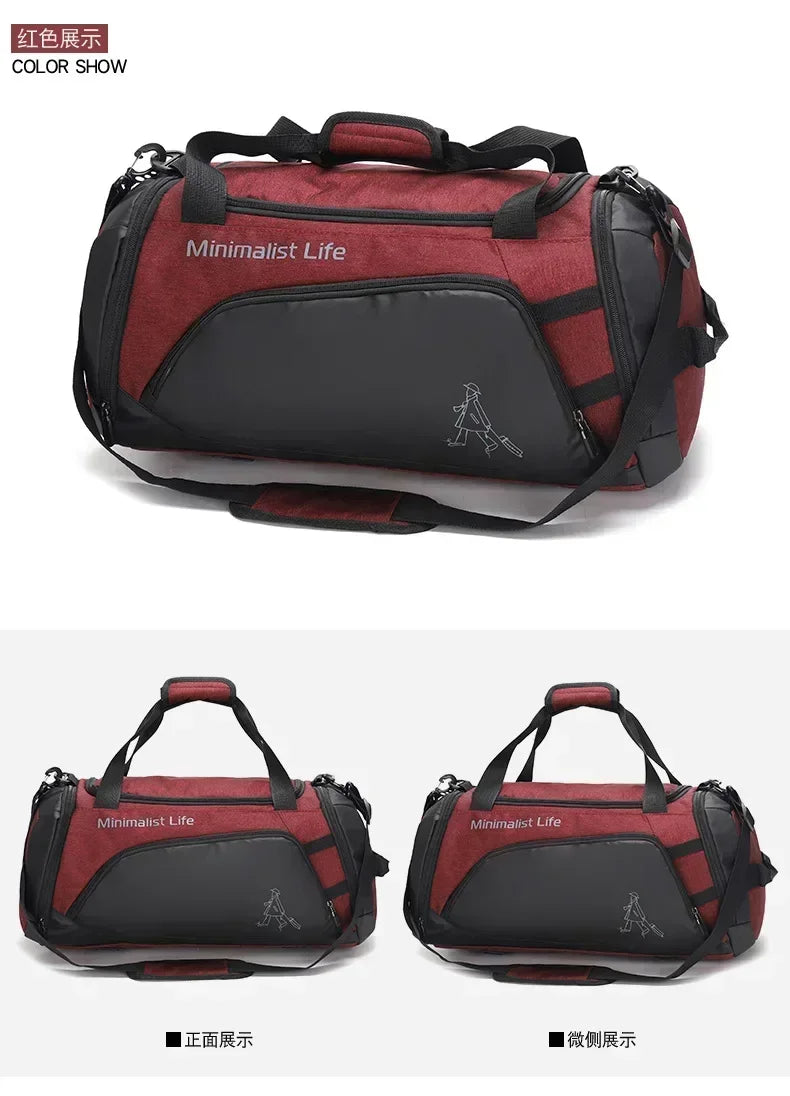 Sports Bag Gym Bag Waterproof  Training  Fitness Bags Durable Multifunctional Handbag Outdoor Sporting Swimming Tote