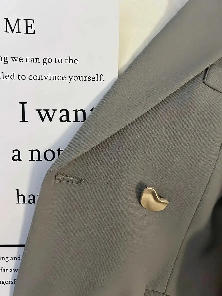 Office Wear Professional Outfits Outerwear Solid Women's Blazers Spring Autumn Female Coats and Jackets In Promotion Korean Fall