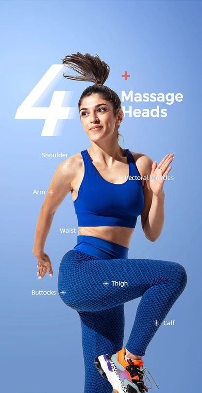 NEW Massage Gun Portable Percussion Pistol Massager For Body Neck Deep Tissue Muscle Relaxation Gout Pain Relief Fitness