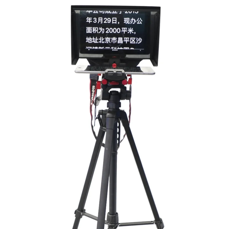 TYST TY-320 Portable Inscriber Tablet Teleprompter Artifact Video Remote Control for 7-10 inch Screen Computer DSLR Recording