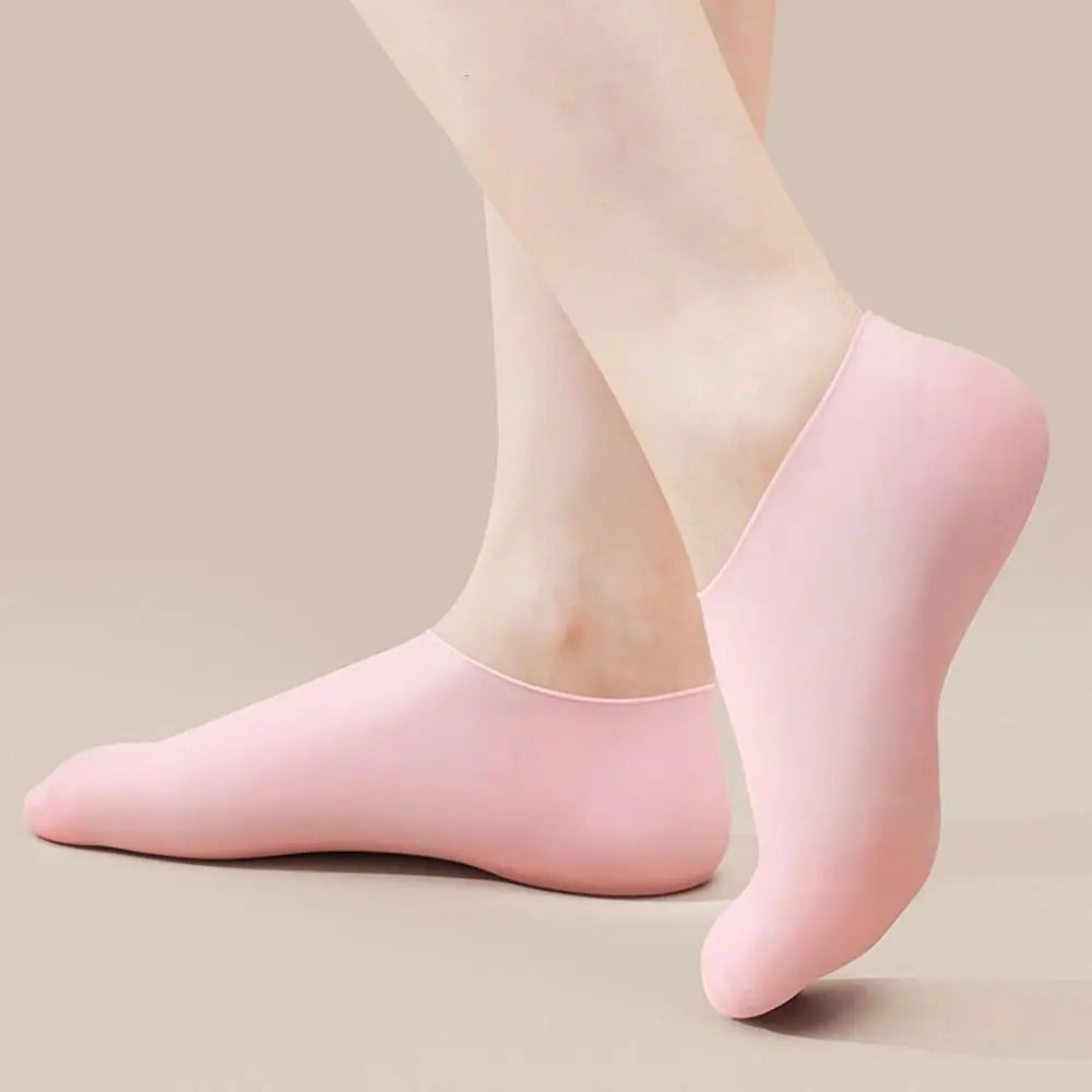 Repair Silicone Moisturizing Socks Remove Dead Skin Anti Cracking Skin Care Socks Pain Relief Exfoliating Foot Care Tool