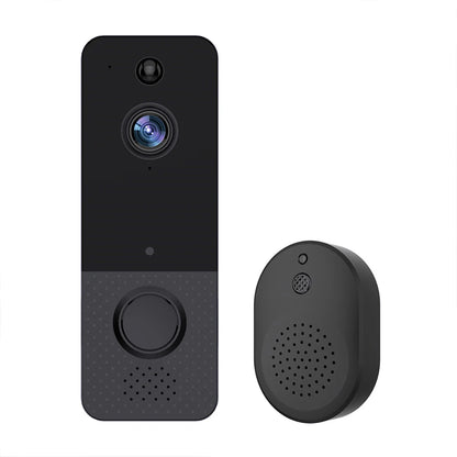 Video Doorbell Camera 2-Way Audio Doorbell with Camera PIR Motion Detection for Home Office
