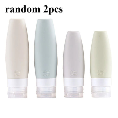 New Leak Proof Travel Bottles Set Travel Containers for Travel Size Toiletries Portable Quart Bag Storage Shampoo Lotion