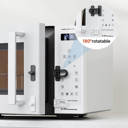 Refrigerator Lock Adhesive Keyless Freezer Locks Refrigerator Door Locks Child Proof Fridge Lock Oven Baby Proofing for Cabinets