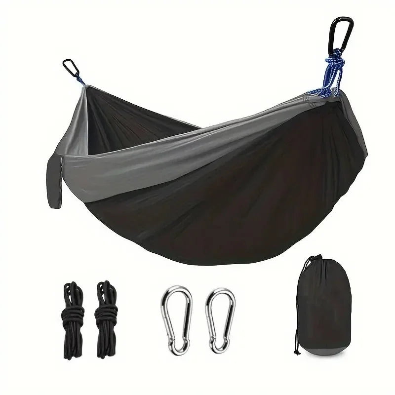 Hammock for Camping Hammocks Gear for The Outdoors Backpacking Survival or Travel Portable Lightweight Parachute Nylon