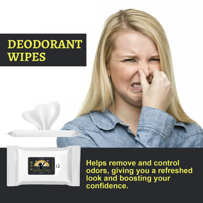 Body Odor Eliminator Effective Remove Bad Armpit Smell Fitness Sports Sweat Cleaning Wipes For Underarm Refreshing Care Product