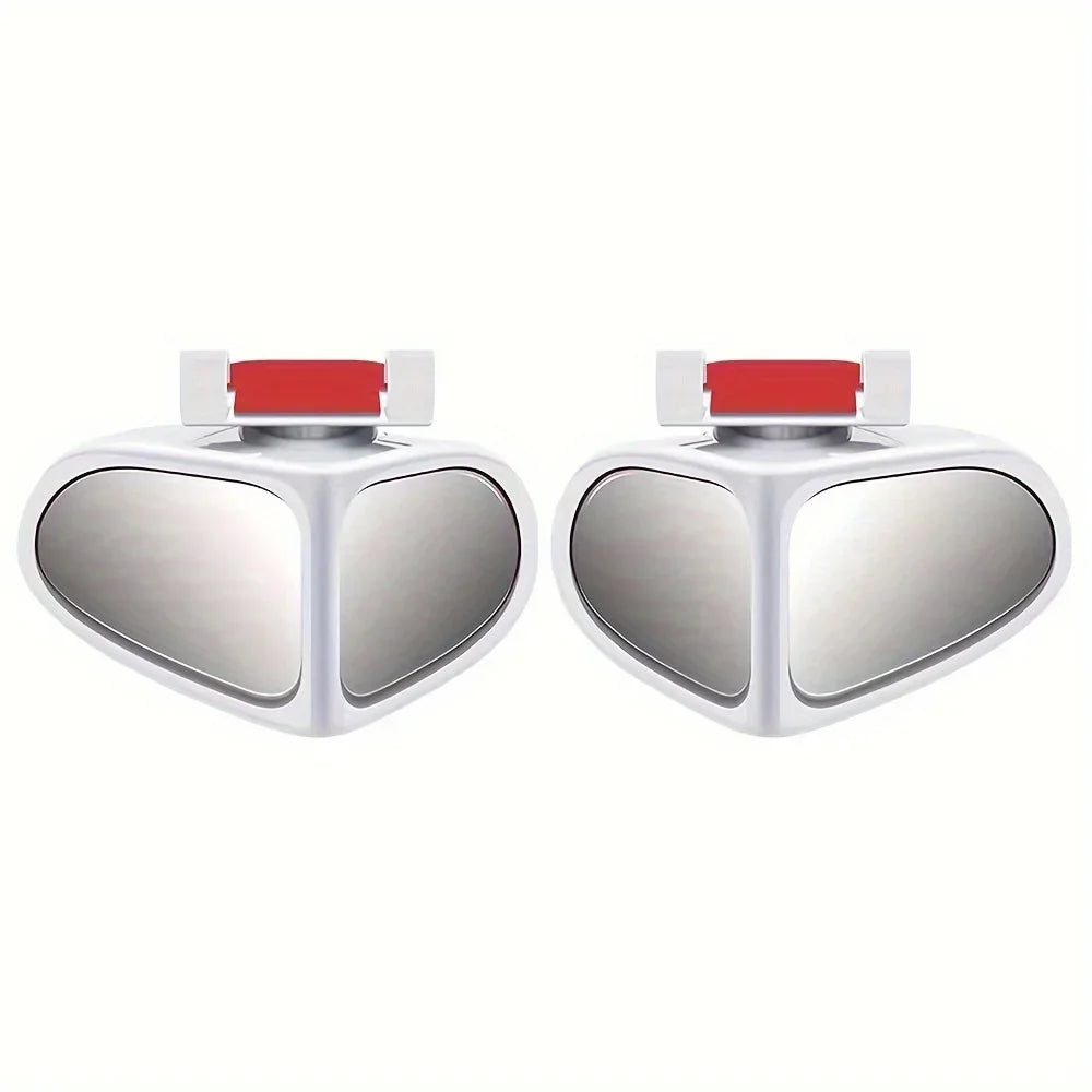 360 Degree Rotatable Side Car Blind Spot Convex Mirror Car Blind Spot Convex Mirror Rearview Parking Safety Auto Exterior Mirror
