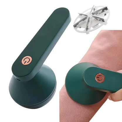 Electric Lint Remover Debobbler Clothes Shaver 6 Blades Portable Fuzz Remover USB Rechargeable Detachable Case for Home Travel