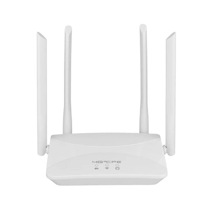 WiFi Router 4G LTE WIFI Extender Repeater 150Mbps 4 Antennas Power Signal Booster Intelligent Micro SIM Card for Home Office
