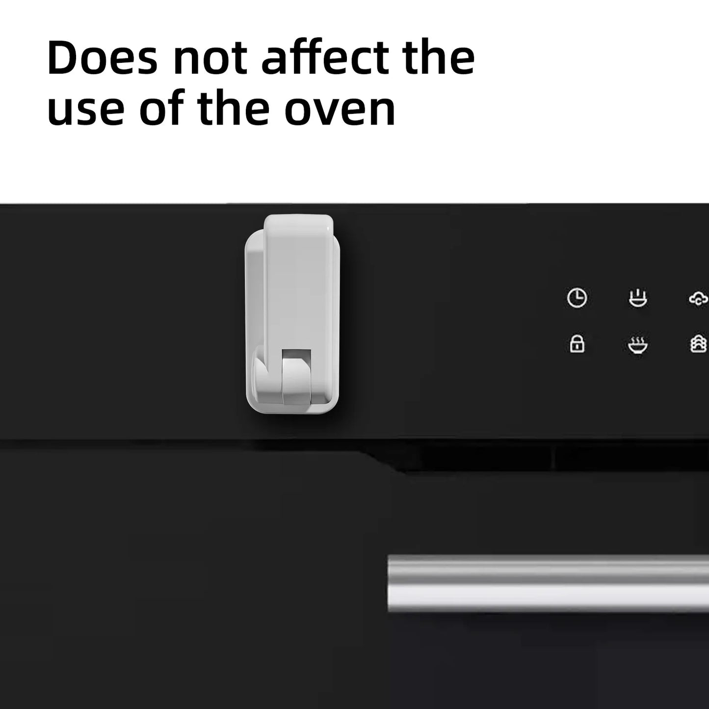 4PCS Child Safety Door Level Handle Locks Anti-open Door Security ProtectionUniversal Drawer Cabinet Refrigerator Oven Door Lock