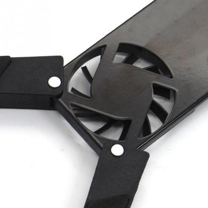 New Laptop Cooling Pad Laptop Cooler USB Powered Cooling Pad Bracket 2 Fans for Laptop Universal 7 15" 1 Laptop Stand