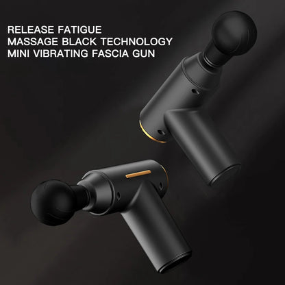 Portable Fascia Gun Deep Tissue Massage Mini Lightweight and Adjustable Speed Massage Equipment Suitable for The Whole Body