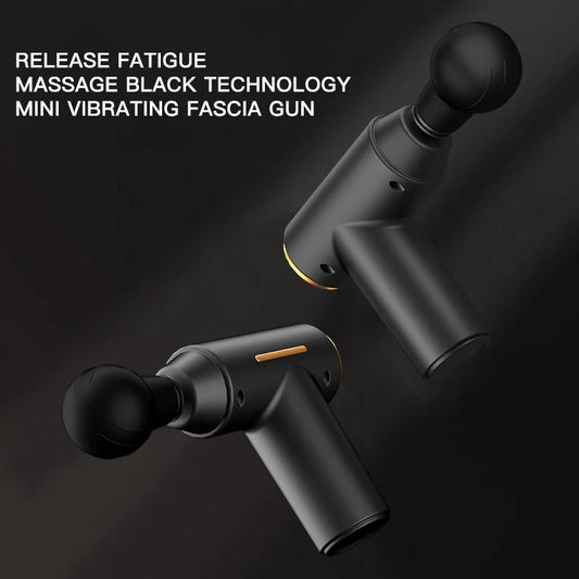 Portable Fascia Gun Deep Tissue Massage Mini Lightweight and Adjustable Speed Massage Equipment Suitable for The Whole Body