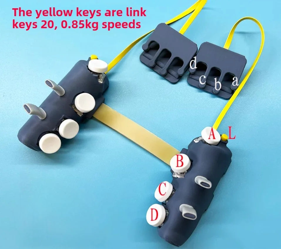 Tablet Game Handle Controller 8 Buttons 10 fingers  Pulse Continuous Shooting  Gamepad for Ipad