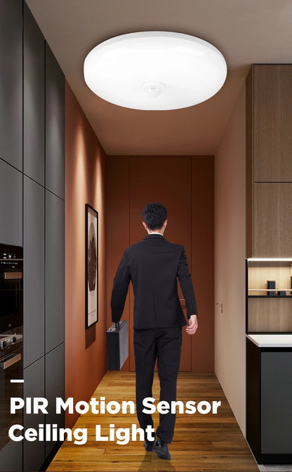 Smart Sensor LED Light Ceiling Lamp Modern Home Indoor Aisle LED Hanging Fixture Induction Lighting Living Room Luminaire Lamps