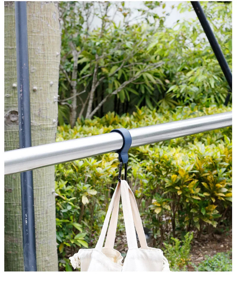 Baby Stroller Hanging Hook Kids Pram Handlebar Hanging Hooks Mommy Bag Handfree Storage Universal Motorcycle Handle Bar Hook