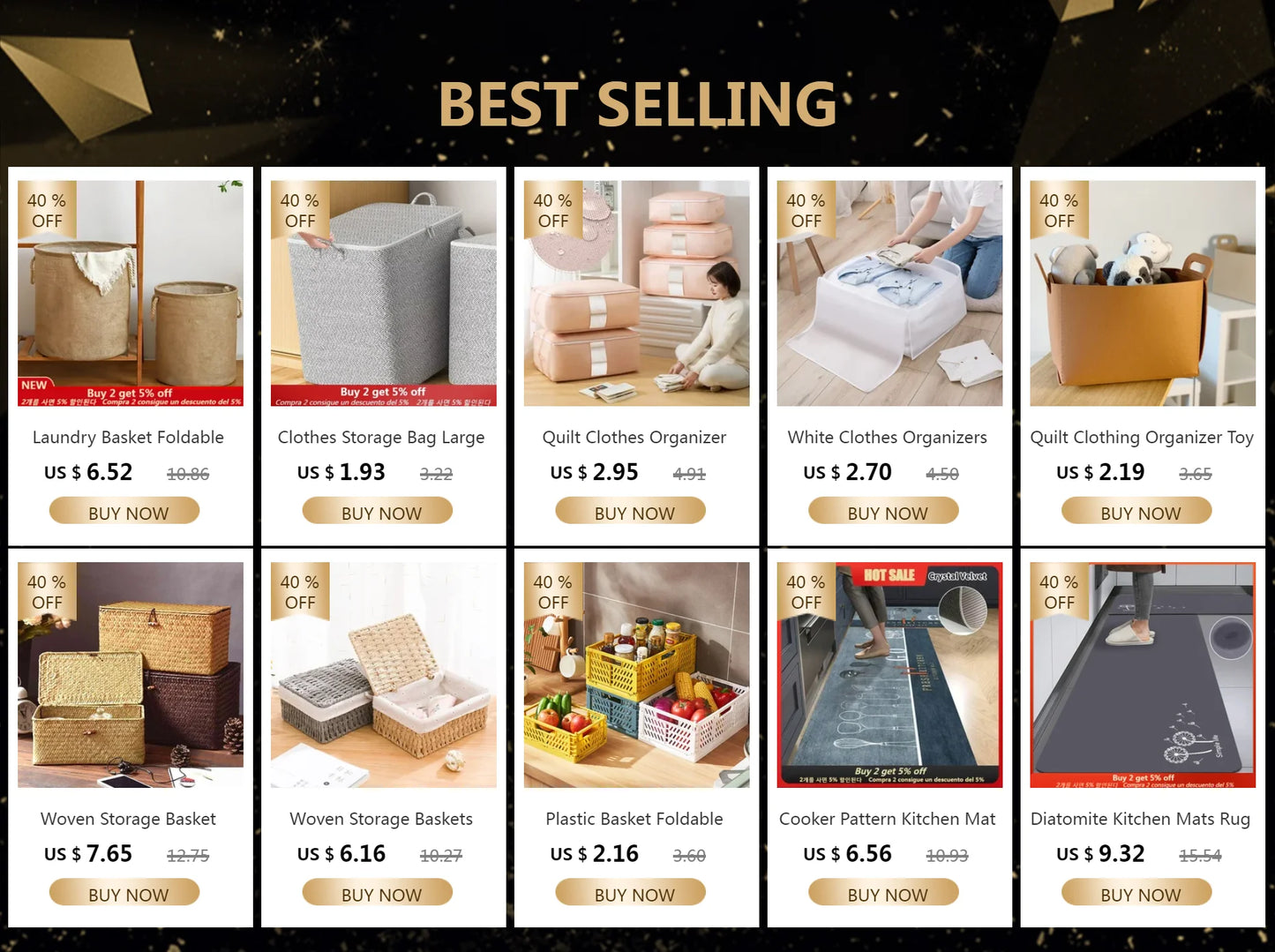 Hand-woven Storage Basket Household Laundry Baskets Outdoor Picnic Boxes Portable Toy Clothes Organizer Bedroom Desktop Decor