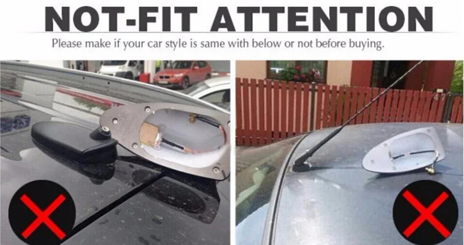 Car Accessories Blank Radio Shark Fin Antenna for Volkswagen VW MK4 MK5 MK6 Golf 5 6 7 Polo passat b5 b6 touran car accessories