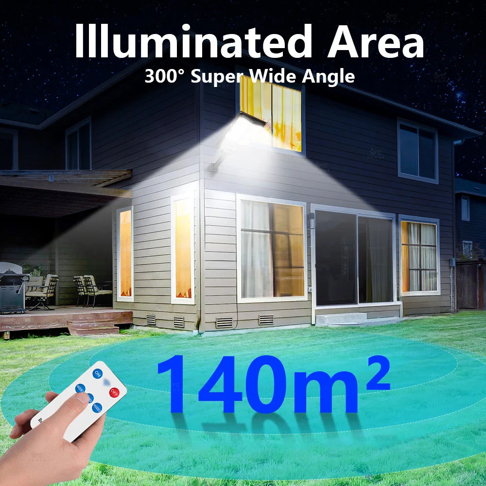 Smart Motion Sensor Wall Lights Outdoor Solar Lamp Garage Lamp Balcony Courtyard Decoration Porch Light Roadside Security Lights