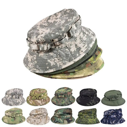 2024 Nee Style Bucket Hat Boonie Hunting Outdoor Wide Brim  Fishing Women Men Sun Men Cap