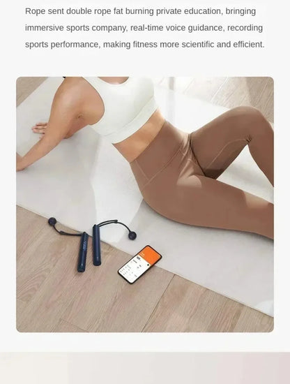 Xiaomi Mijia Smart Skipping Jump Rope XMSR-P803 Counter With Fit App Adjustable Calorie Calculation Sport Fitness Professional
