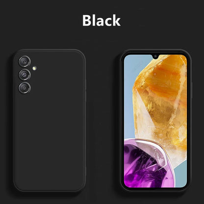 For Samsung Galaxy M15 Case for Samsung Galaxy M15 Cover Shell Soft Original Liquid Silicone Phone Case for Samsung Galaxy M15