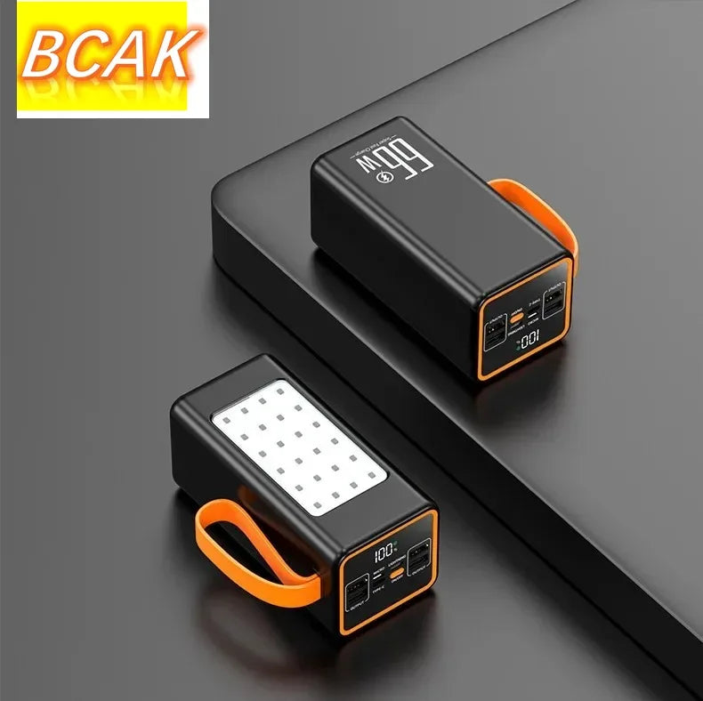 BCAK Brand Upgraded Version Super power bank fast charging with LED Super Large Capacity 500000mah 100000mah 200000mah 300000mah
