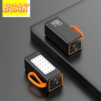 BCAK Brand Upgraded Version Super power bank fast charging with LED Super Large Capacity 500000mah 100000mah 200000mah 300000mah