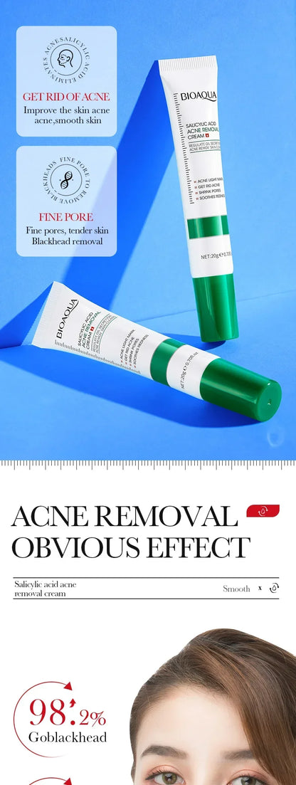 Salicylic Acid Face Cream Acne Creams Mark Repair Firming Moisturizing Blackhead Remover skincare Facial Cream