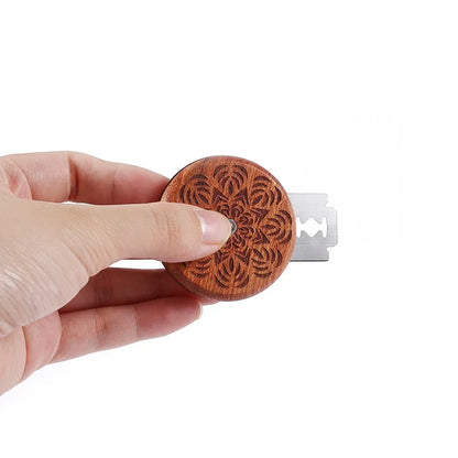 Bread Lame Cutter UFO Bread Lame Wooden Bread Bakers Lame Slashing Tool for Bread Baking Homemade Bread Scoring Knife Tool