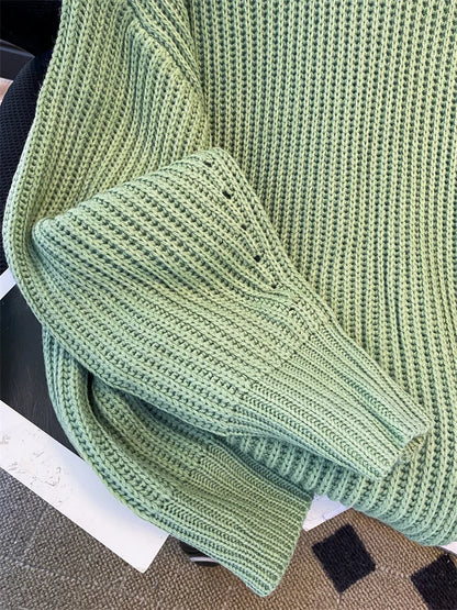 Syiwidii Oversized Sweaters for Women Knit Pullover Spring Autumn Winter Long Sleeve Causal Fashion Elegant Ladies Loose Jumpers