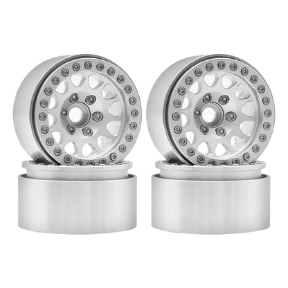Metal 1.9 Beadlock Wheel Rim Hub for 1/10 Hsp Redcat Rc4wd WRAITH Tamiya Axial SCX10 D90 HPI RC Car Spare Part