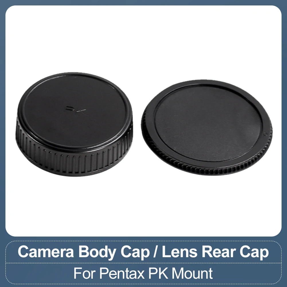 Camera Lens Cap Camera Body for Pentax K Mount SLR Camera Body Cap Lens Rear Cap PK Camera Cap