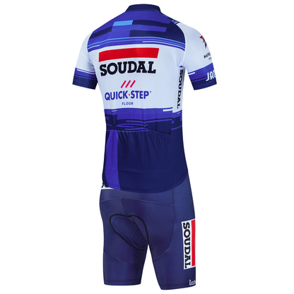 2025 Cycling Man SOUDAL Sportswear Shorts Men Mtb Men's Jacket Summer Bike Jersey Mens Clothes Clothing Blouse Uniform Road
