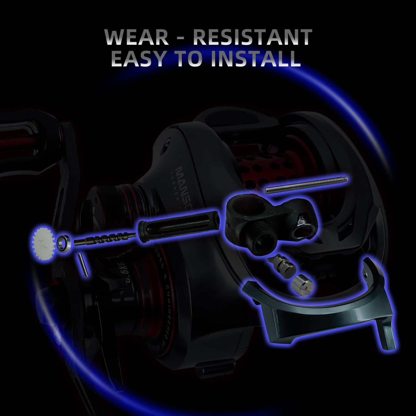 SEASIR baitcasting reel original parts only for cast x cast x2 mansory