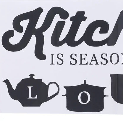 Kitchen Wall Stickers THIS KITCHEN IS SEASONED WITH LOVE Quotes Wall Stickers Restaurant Home Decoration