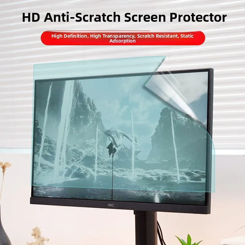 Blue Light Bloing Cuter Screen Protector Anti Reflective Eye Protection Film Desktop 24 Inch Radiation Free Static Absor...