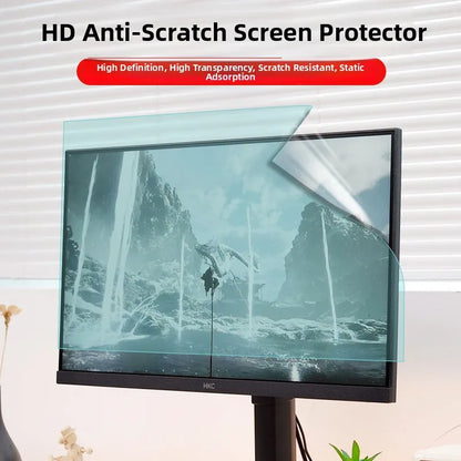 Blue Light Bloing Cuter Screen Protector Anti Reflective Eye Protection Film Desktop 24 Inch Radiation Free Static Absor...