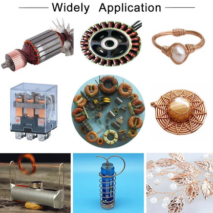 1roll 50g Copper Winding Wire Copper Wire 0.1~1.5mm Cable Copper Wire Magnet Wire copper lacquer wire Enameled