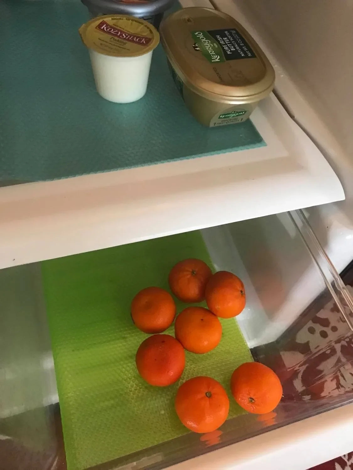 5/3/1PCS Refrigerator Mats Refrigerator Liners Refrigerator Pads Shelf Mats Washable Fridge Liners Drawer Table Placemats