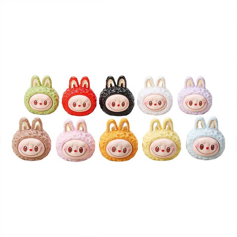 Solid color fashion cake cute fashion game accessories best-selling accessories keychains bracelets accessories